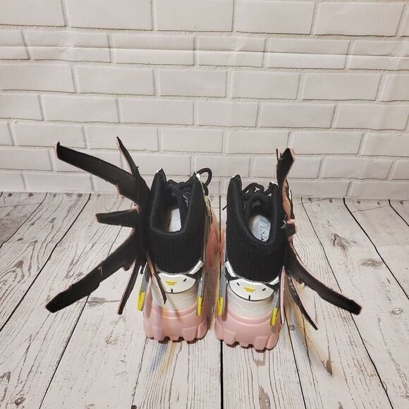 Anthony Wang Sour Sop 04 Gundam Wing Pink Sneakers US Women 8 - Picture 4 of 6